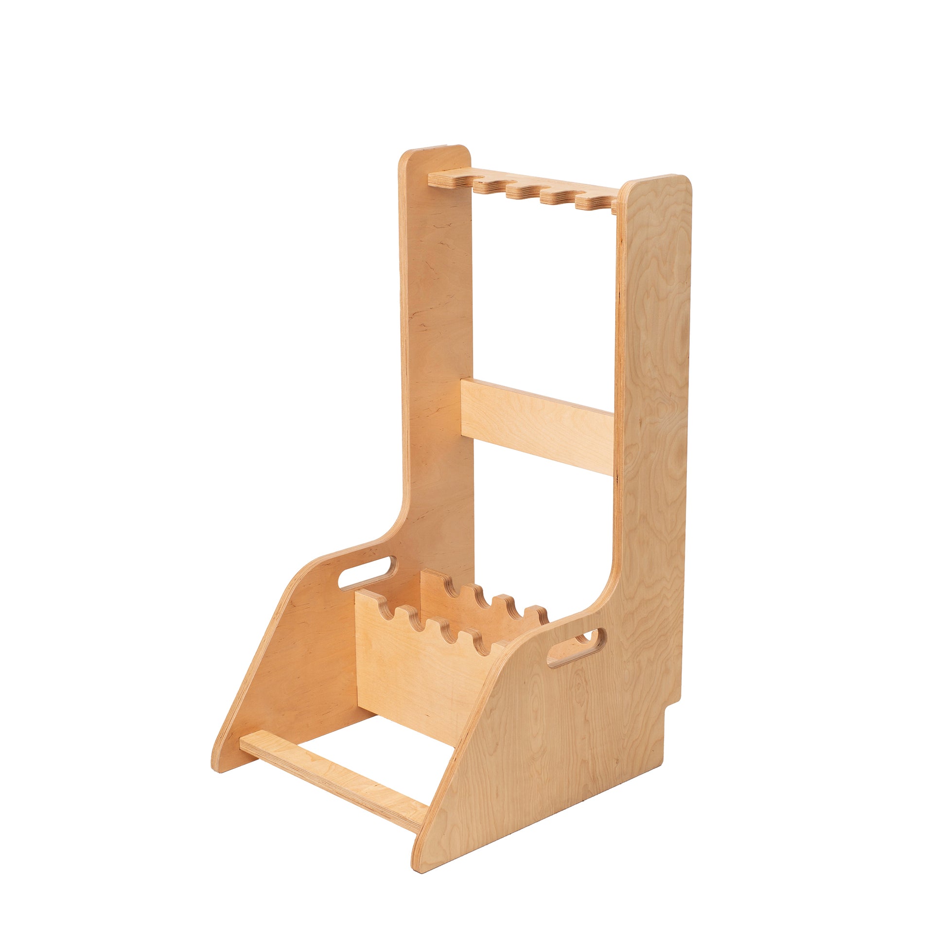 Plywood storage rack for C-Stand